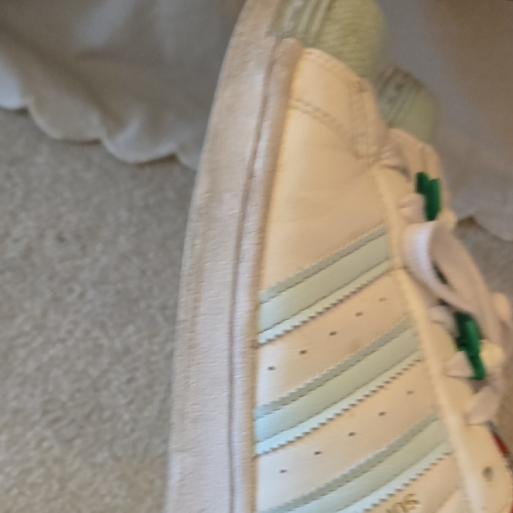 Adidas Superstar LEGO Sneakers - White and Mint, Womens - Picture 5 of 8